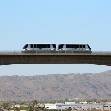 Innovia APM 200 system (automated people mover) - Phoenix, USA