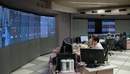 Operational Control Center of Sao Paulo metro, Brazil