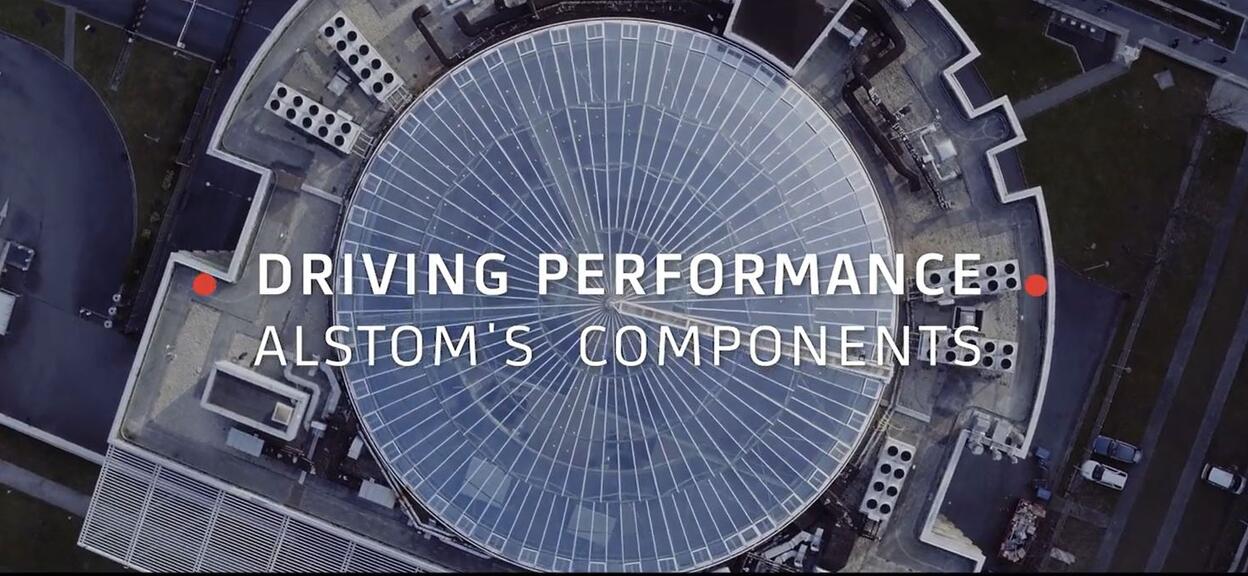 Driving performance - Alstom's components