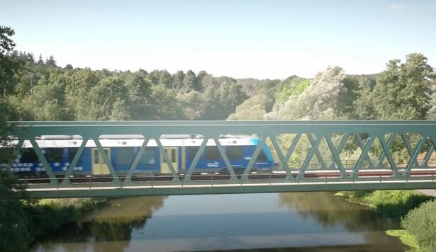 Alstom Coradia iLint on tracks in Germany