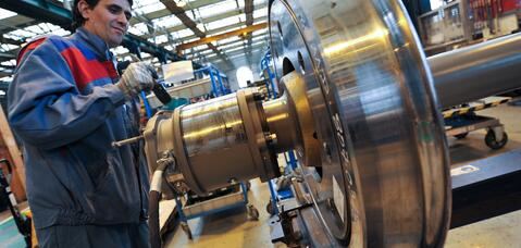 Manufacturing_Train_Bogies_Coradia_Polyvalent_Put_Wheeled_Site_Alstom_Transport_Le_Creusot_May_2011.jpg