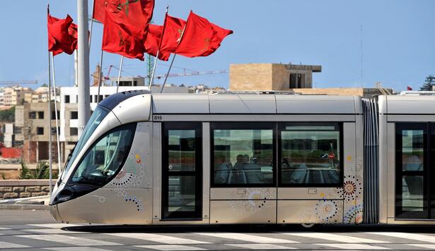 Profile view of the tramway Citadis in Rabat, Morocco.jpg